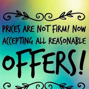 I need to clear out current inventory to make room for new inventory! 🩵